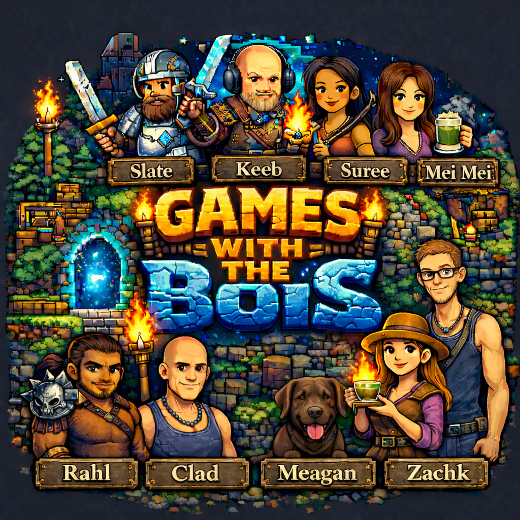 Games With The Bois — the full party